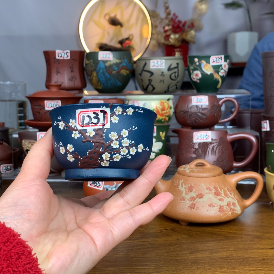 紫砂茶杯宜兴紫砂茶具