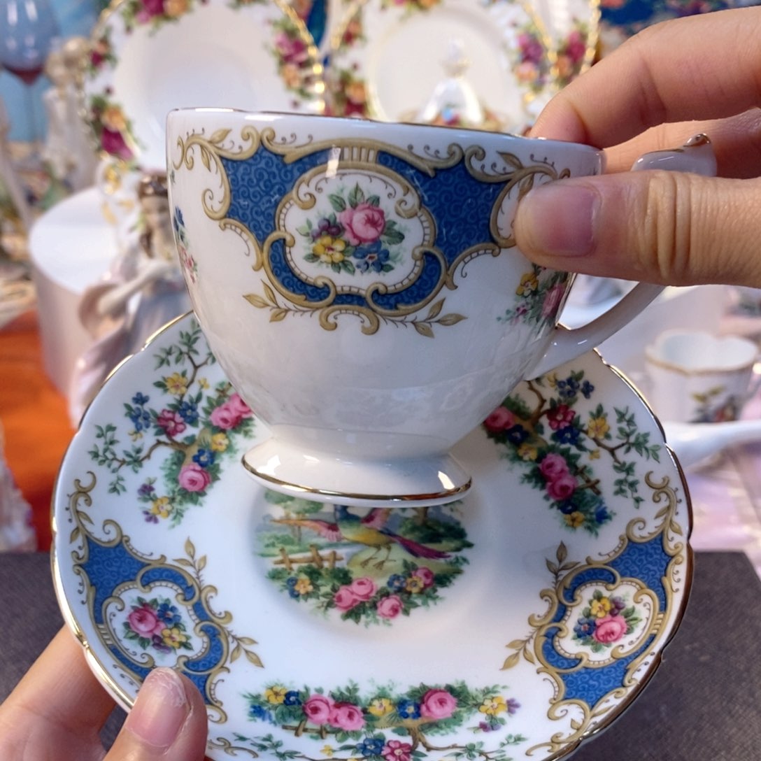 瓷器欧瓷咖啡杯水晶杯