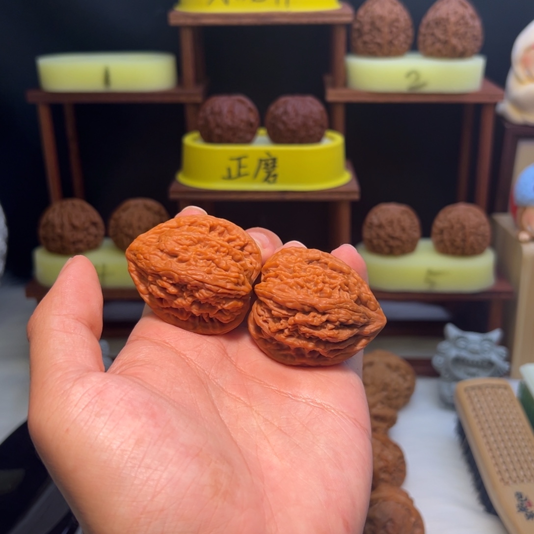 文玩核桃吊坠【老孙家】全品41虎头王