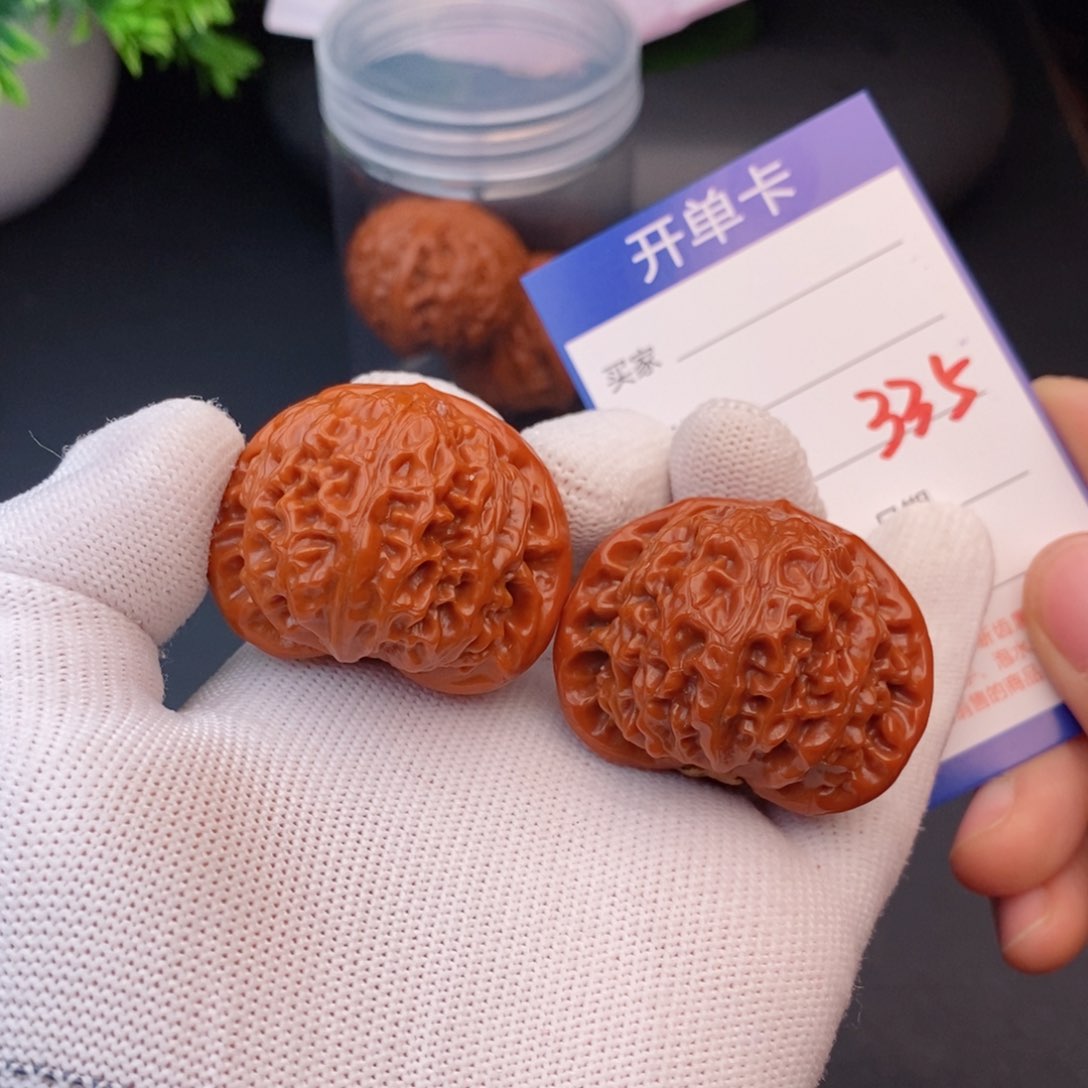 文玩核桃把件41宫灯335