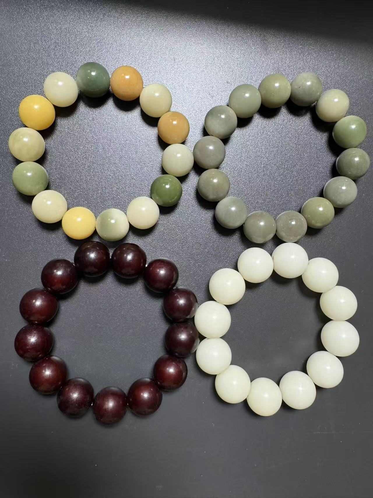 天然多宝菩提成品手串稀有大尺寸17-18mm