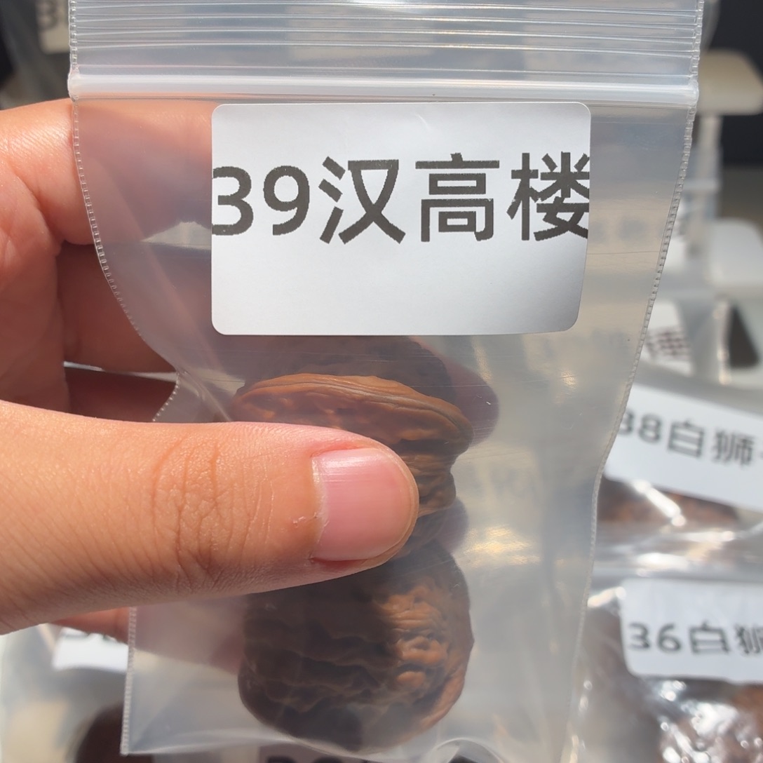 文玩核桃把件39汉高楼