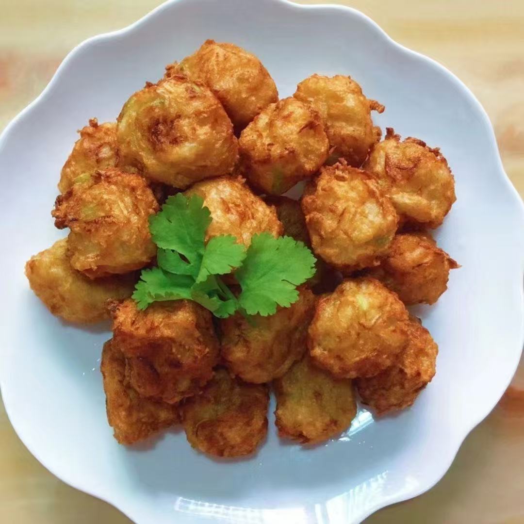 苏北沭阳纯手工  炸的小陀子   真空包装