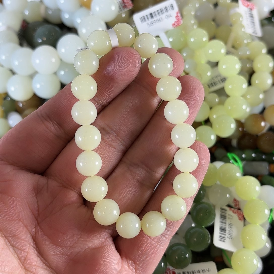 和田玉手链未镶嵌W346