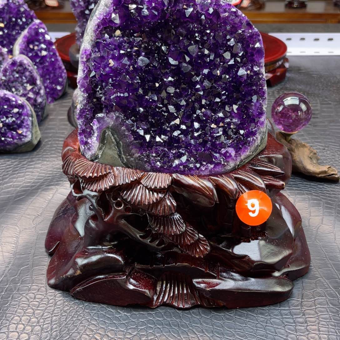 紫晶大型摆件（非配饰）未镶嵌星**然