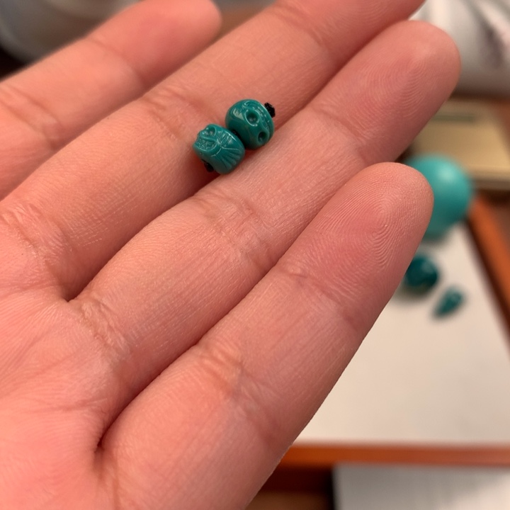 绿松石配饰未镶嵌H33