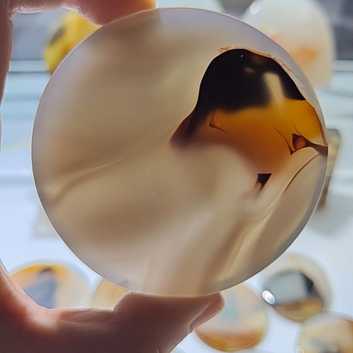 玛瑙/玉髓未镶嵌吊坠(不含链)10号