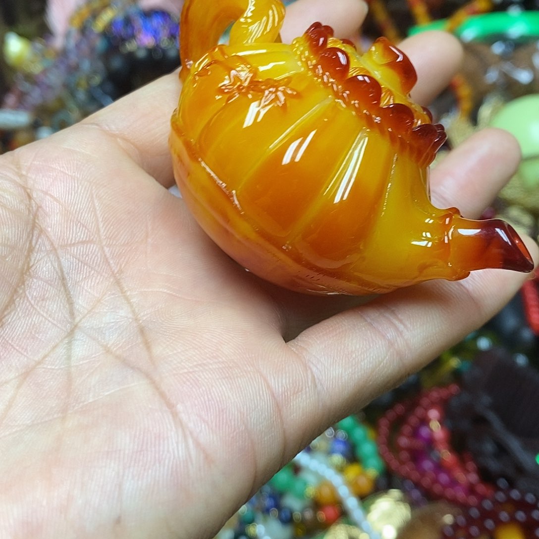 滴血莲花菩提吊坠