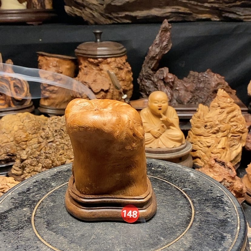 【闪购商品】148号荔枝木香炉工艺