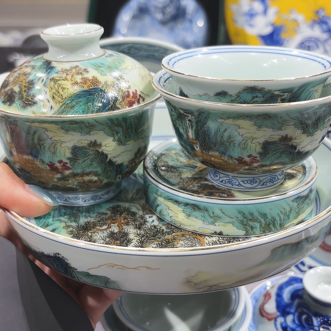 瓷片景德镇瓷器艺术