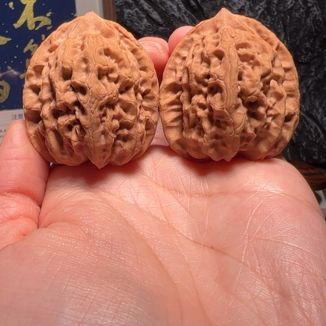 文玩核桃把件大****?盘山佛肚7523