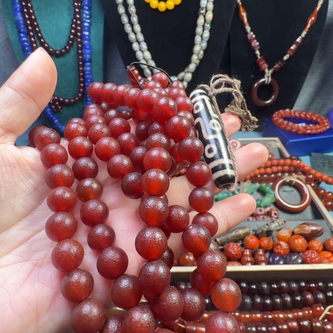 未镶嵌颈饰玛瑙/玉髓花*花