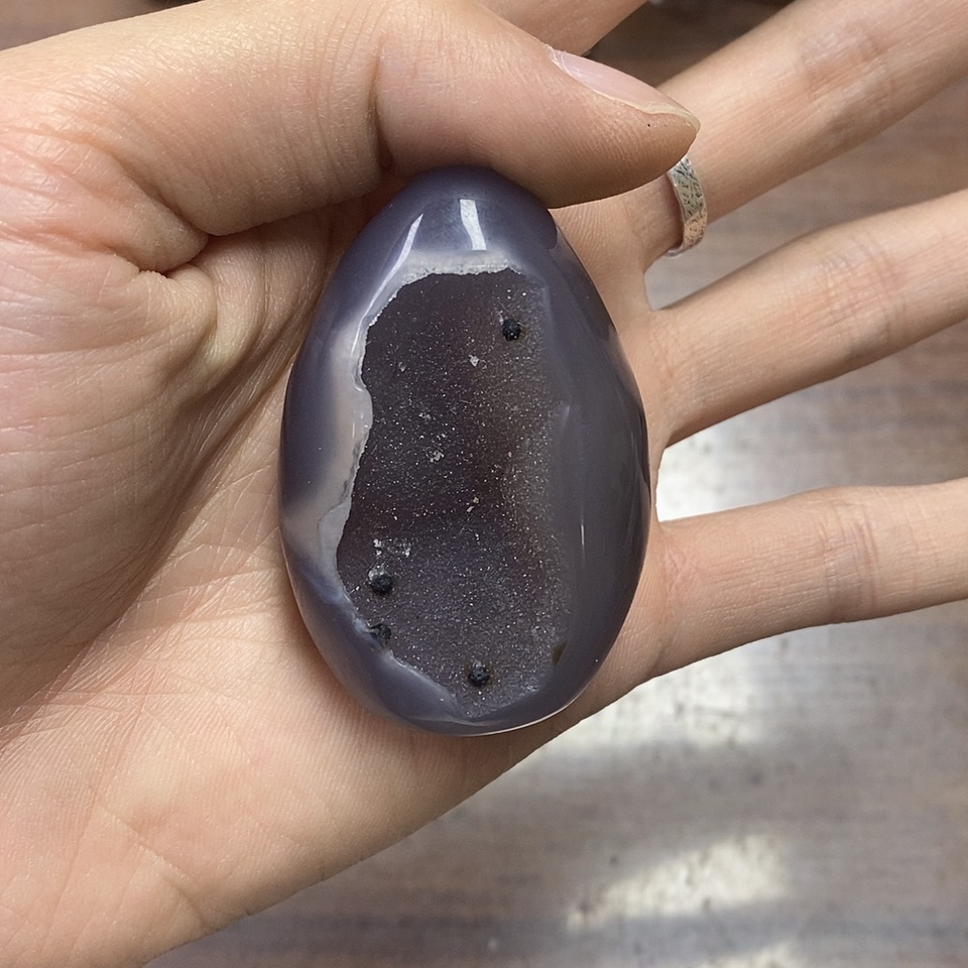 玛瑙/玉髓未镶嵌天然玛瑙龙蛋