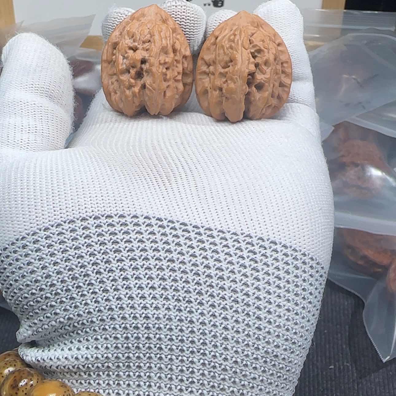 【闪购商品】文玩核桃把件赤龙鸡心