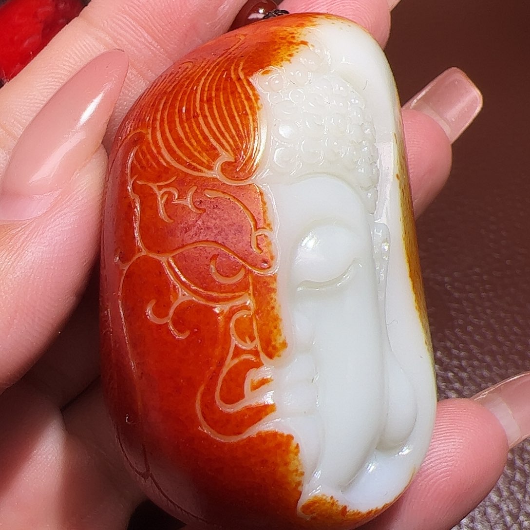 用***1和田玉未镶嵌颈饰