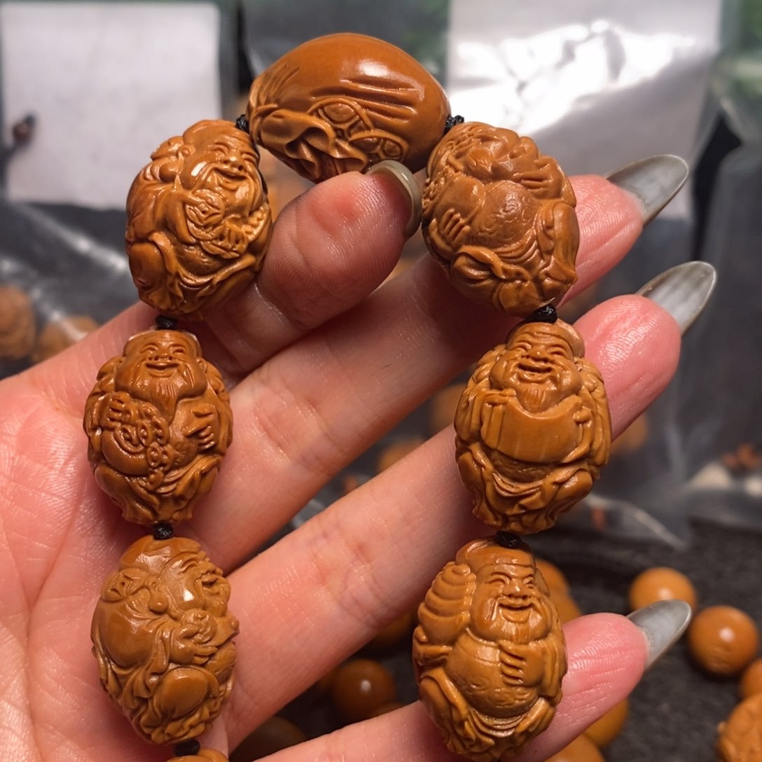 橄榄核手串/手链八方来财