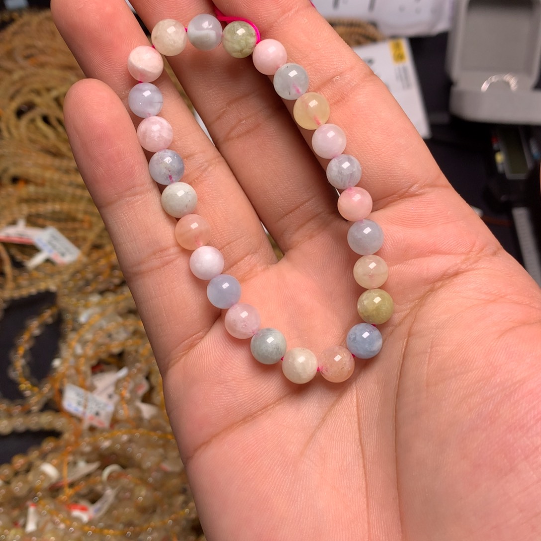 水晶手链未镶嵌水晶