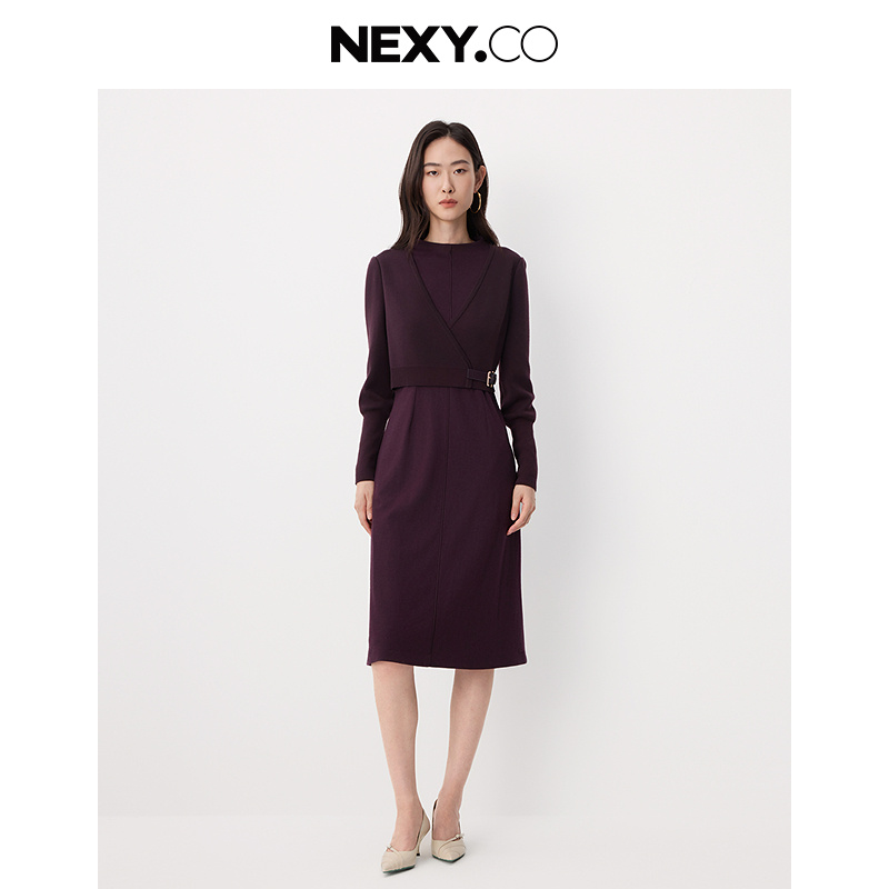 奈蔻连衣裙XF06163T7