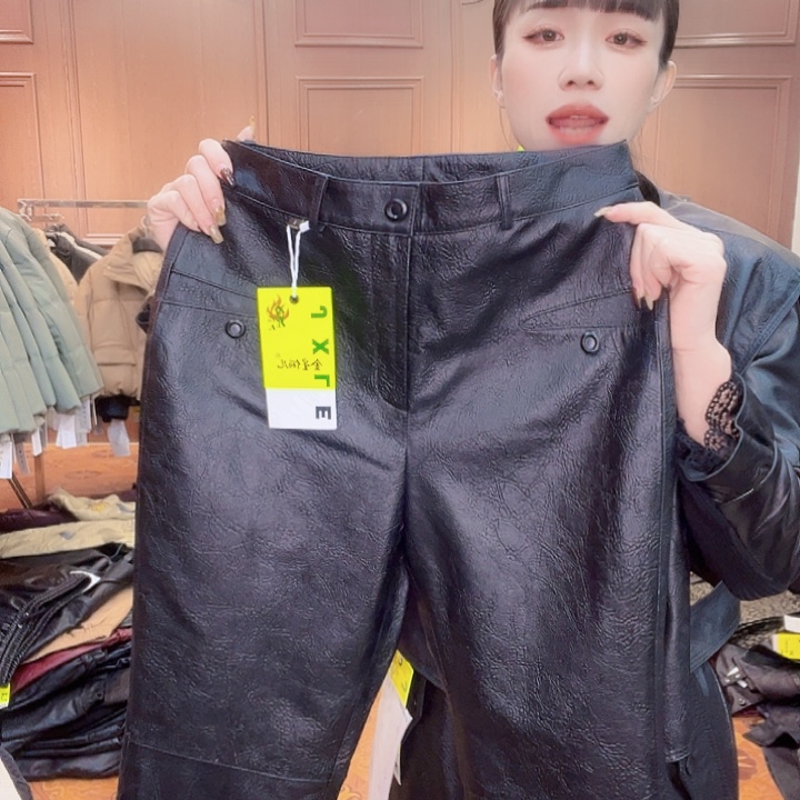 120……130斤皮长裤