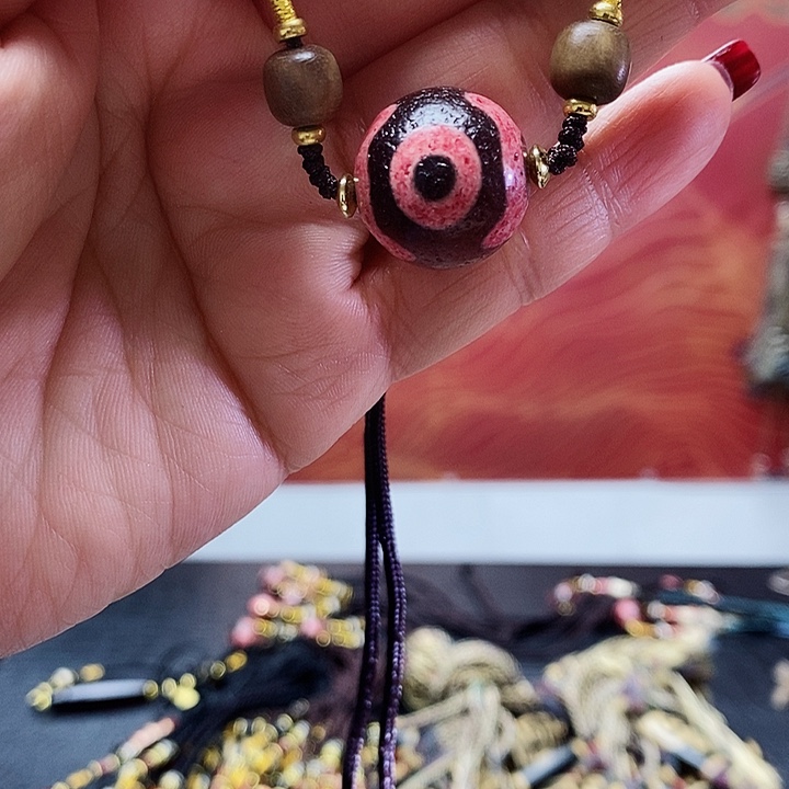 玛瑙/玉髓颈饰合金