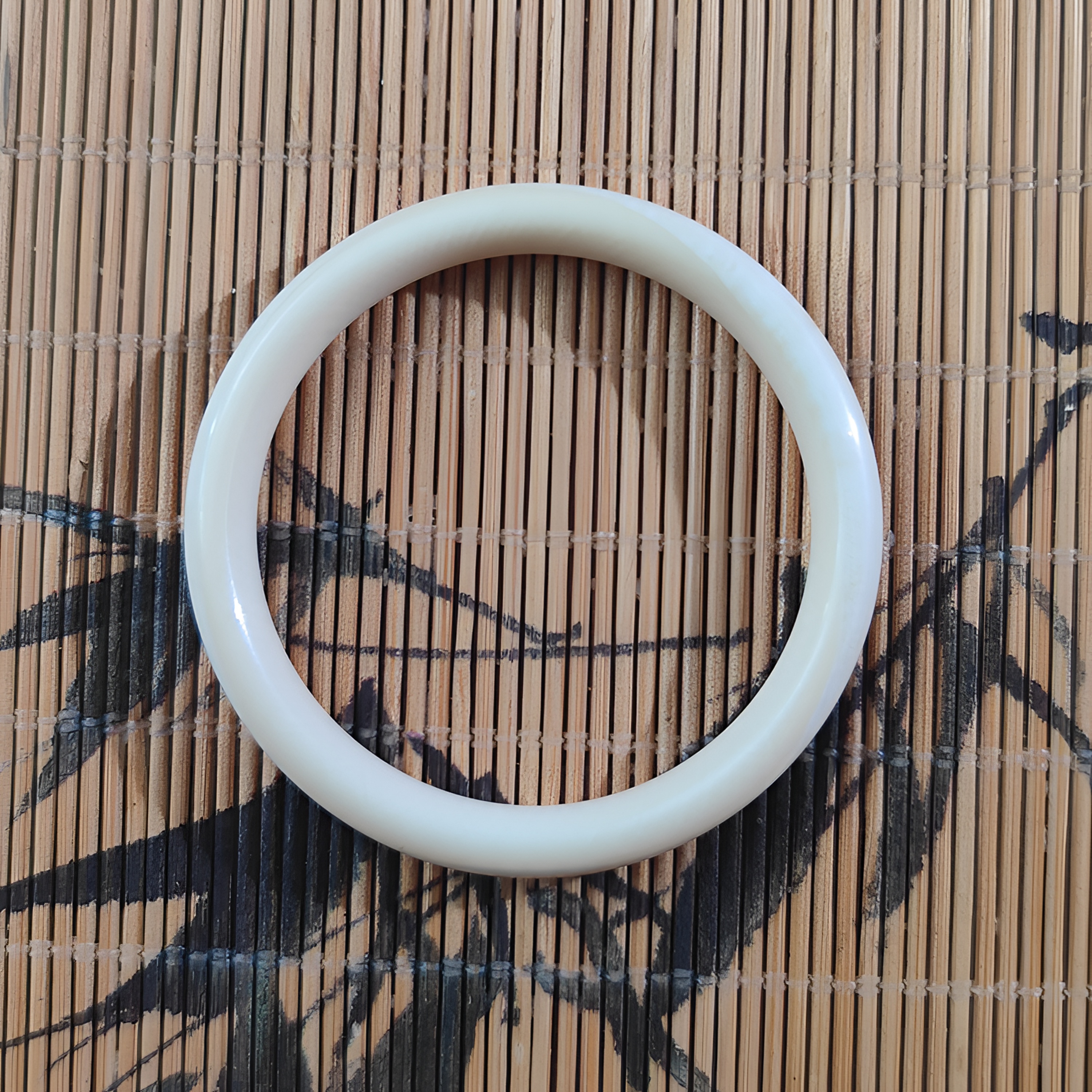 松山 天然猛犸牙 袈裟扣 支持复检