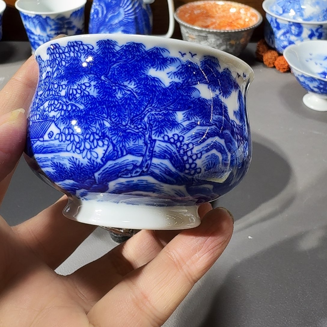 果***优泥塑主人杯手工手绘