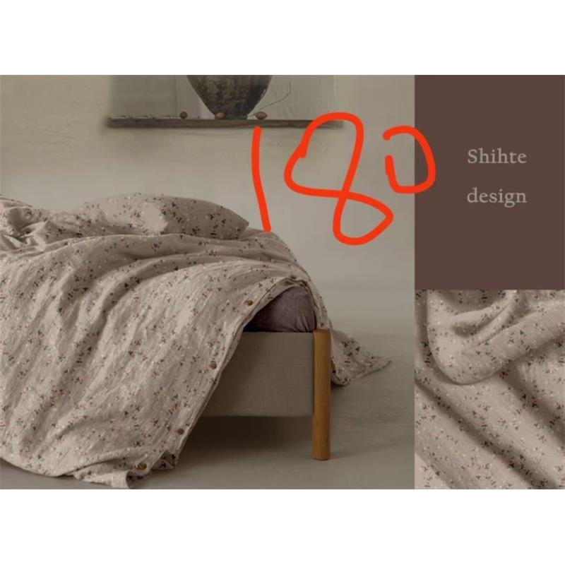 【京会社】亚麻床单230*250碎影