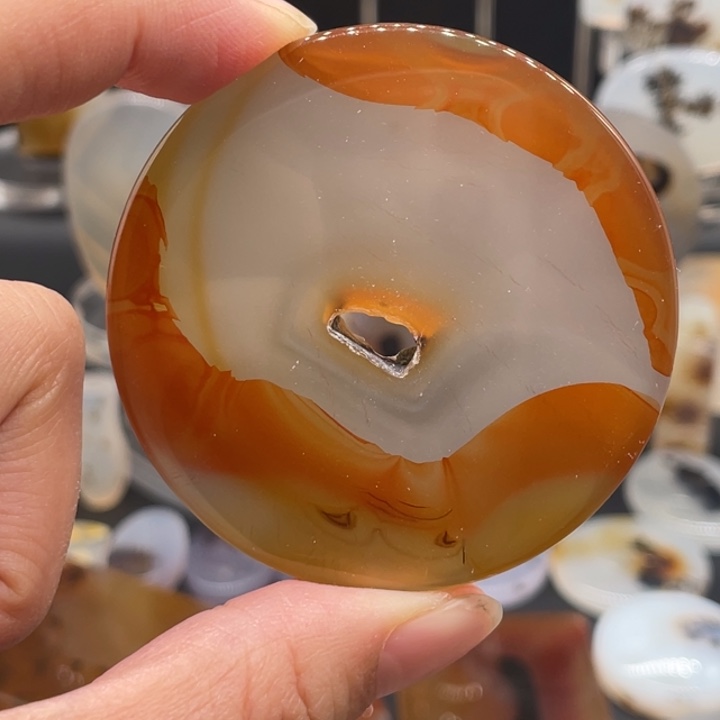 玛瑙/玉髓合金颈饰
