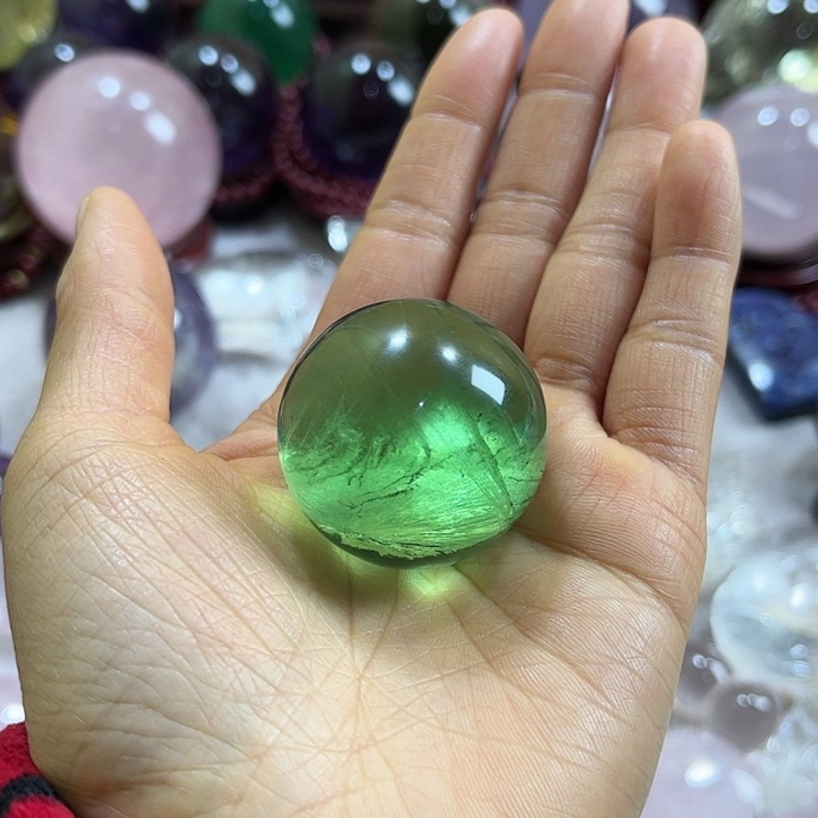 【闪购商品】萤石摆件球未镶嵌