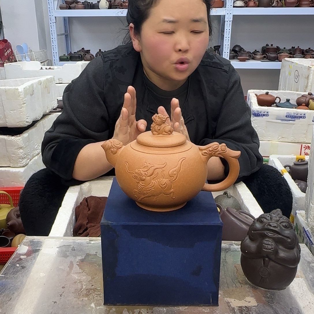 紫砂茶壶宜兴紫砂壶瑕疵处理
