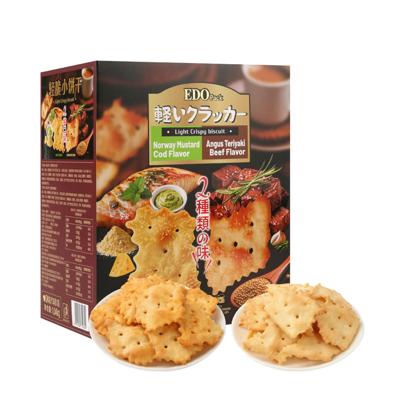 「会员超市」EDO 轻脆小饼干（尝鲜装+整件装）