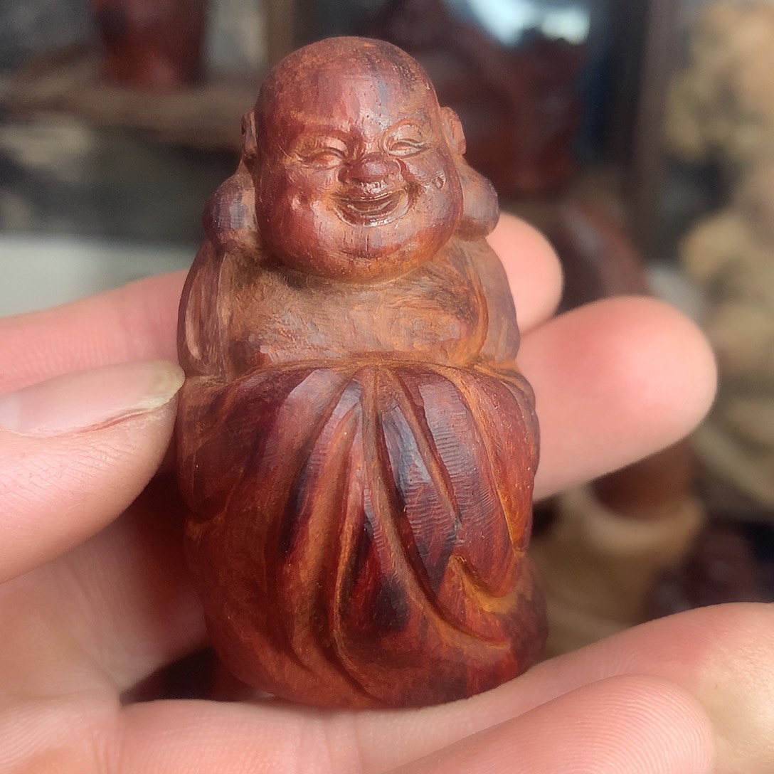 檀香紫檀（小叶紫檀）弥勒佛