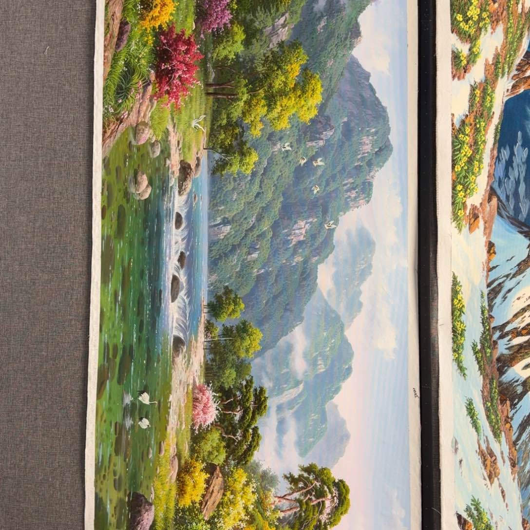 油画我的小伙伴都在等