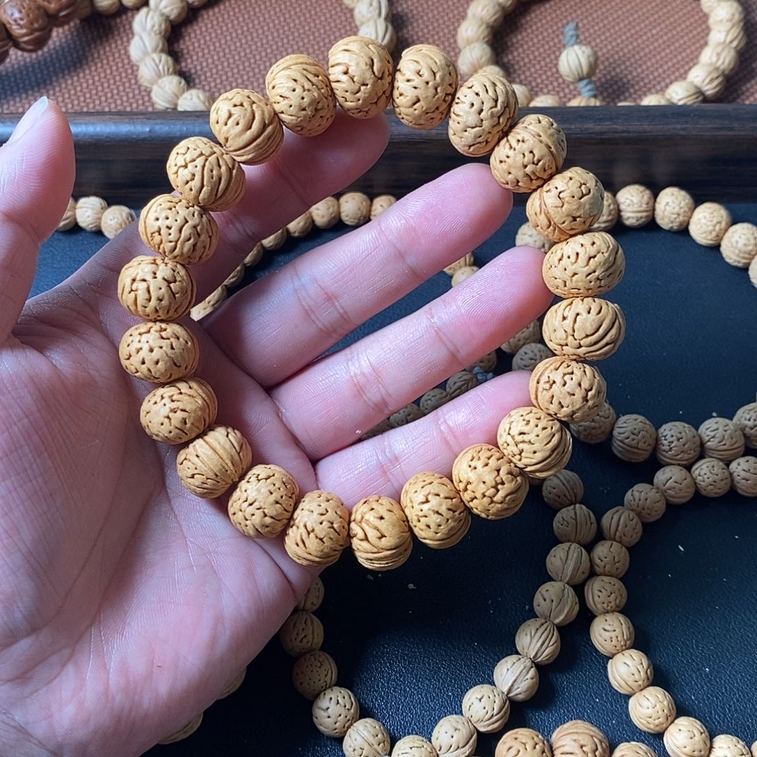 手串/手链核桃16mm纽扣
