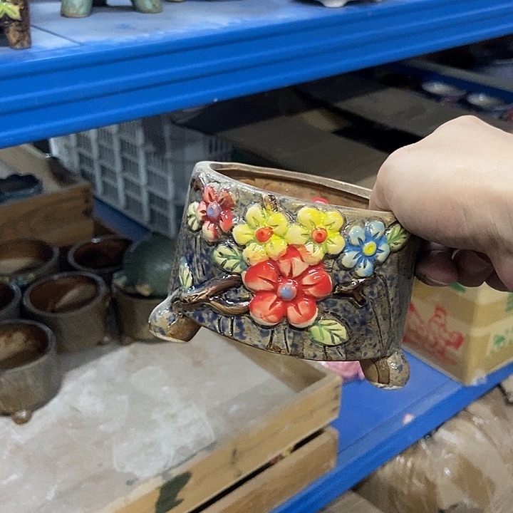 花盆单场满9.9发货11*8变形