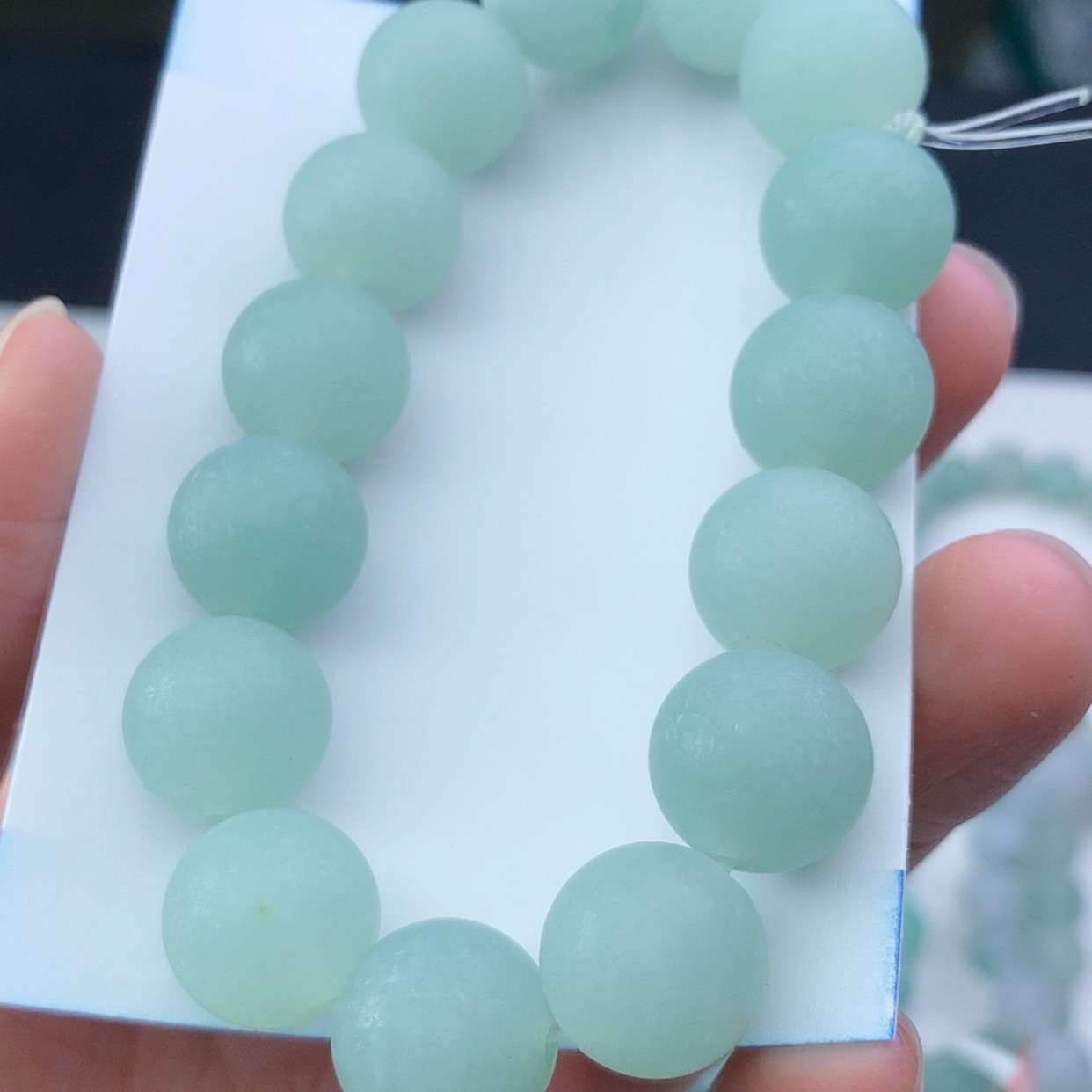 【闪购商品】定制翡翠未镶嵌吃**福珠子