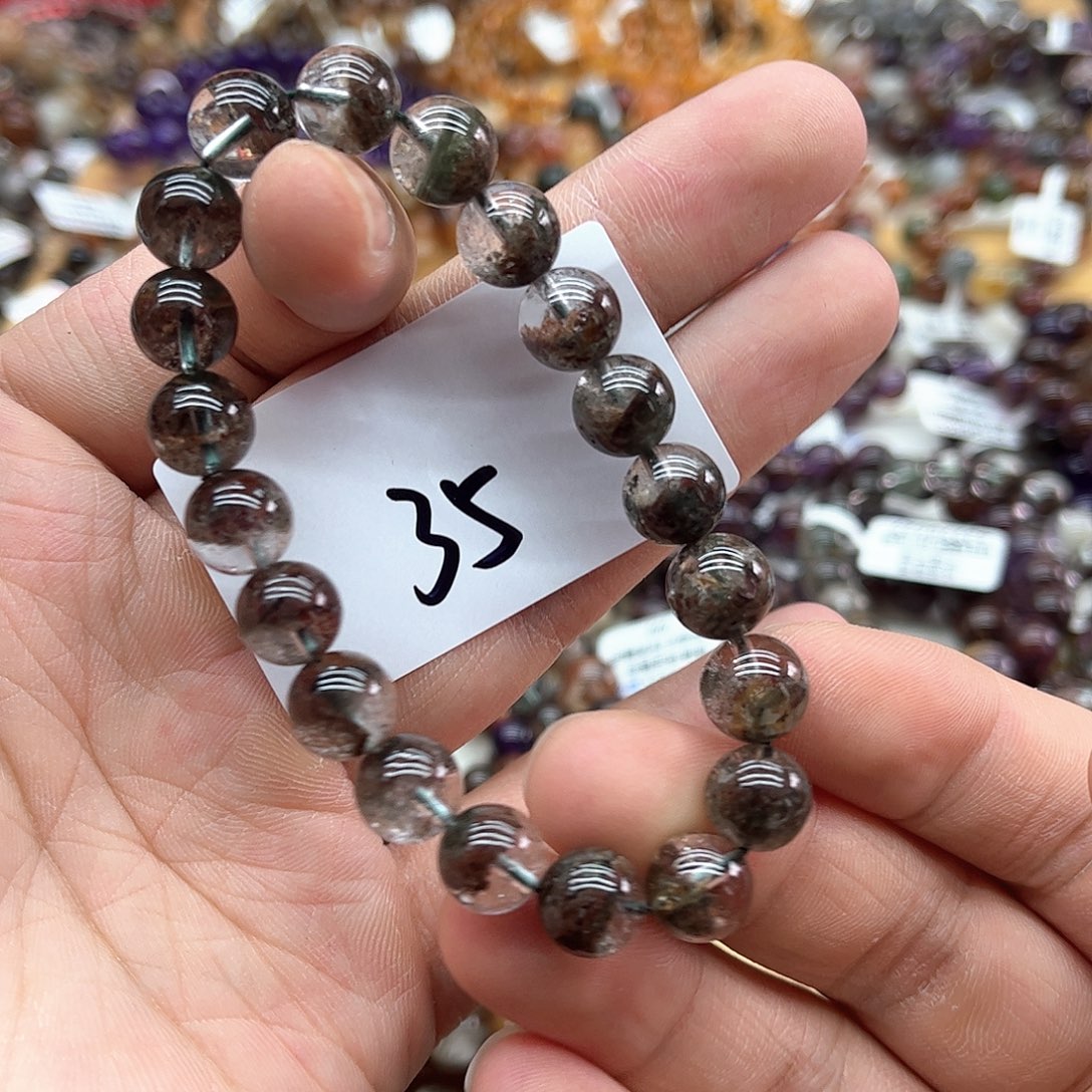 水晶手串未镶嵌天然