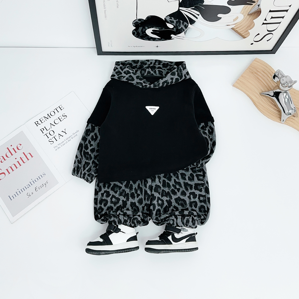 儿童卫衣加绒款长袖2025新款秋冬装男童 BDD26222-1 悠悠童话童装