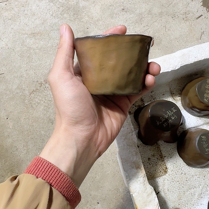 紫砂茶壶坭兴陶柴烧