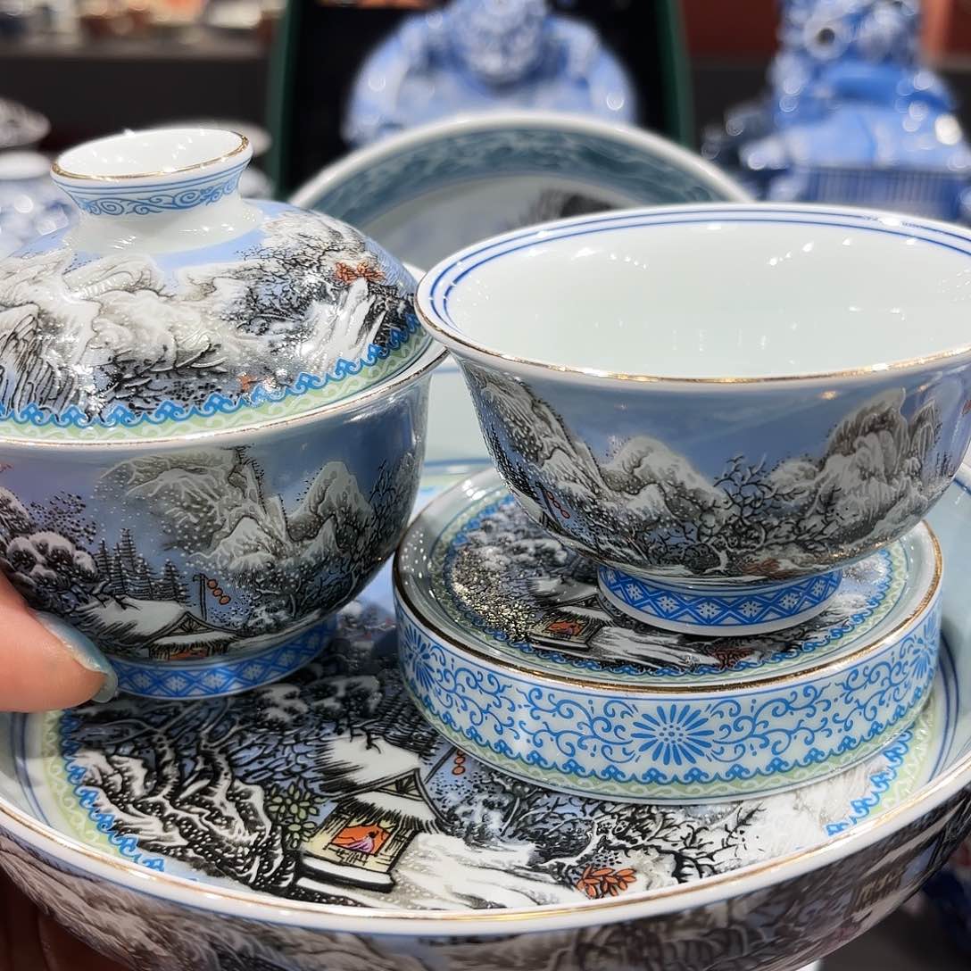 瓷片景德镇瓷器艺术