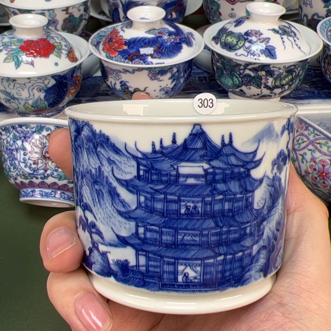 大帅景德镇手工手绘303