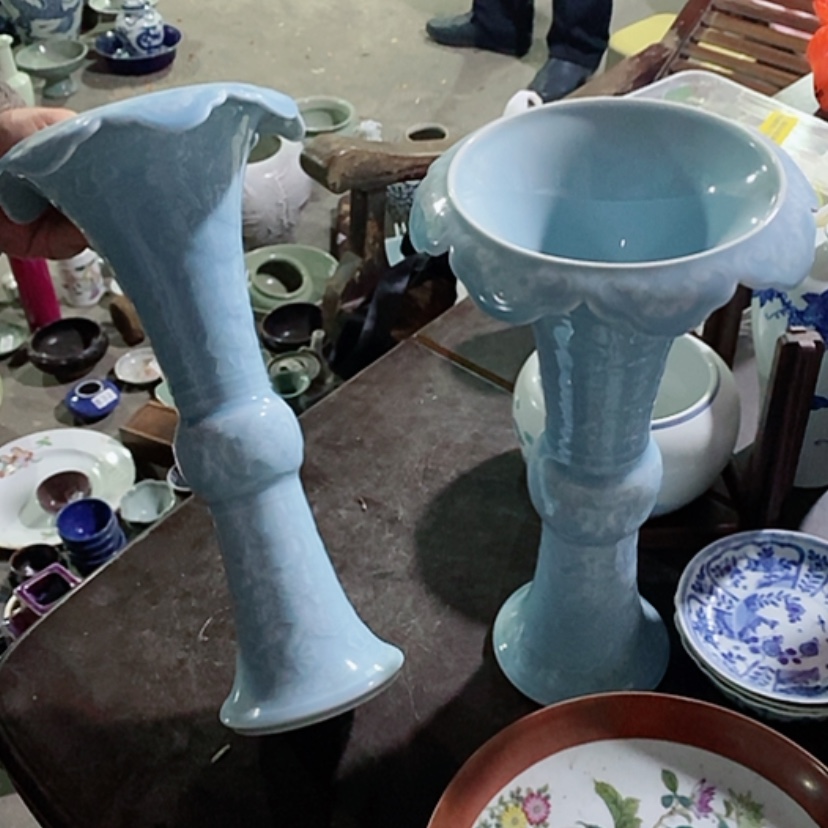 【闪购商品】瓷片快**熊景德镇现代工艺品