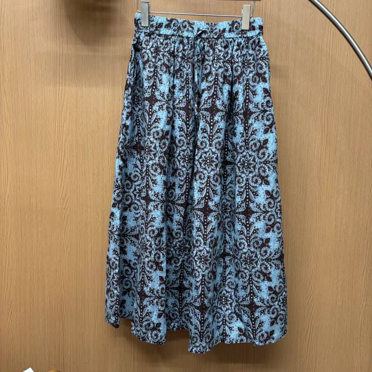 【2025】新款9018蓝色裙子-裙长90