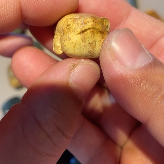 好***云岫岩河磨玉（透闪石质玉）未镶嵌挂件