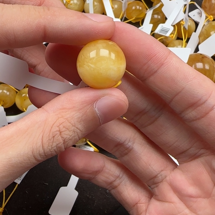 蜜蜡未镶嵌珠宝奇石天然361