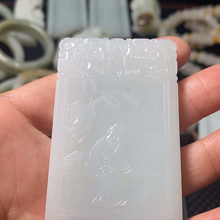 和田玉（糖玉）未镶嵌套链