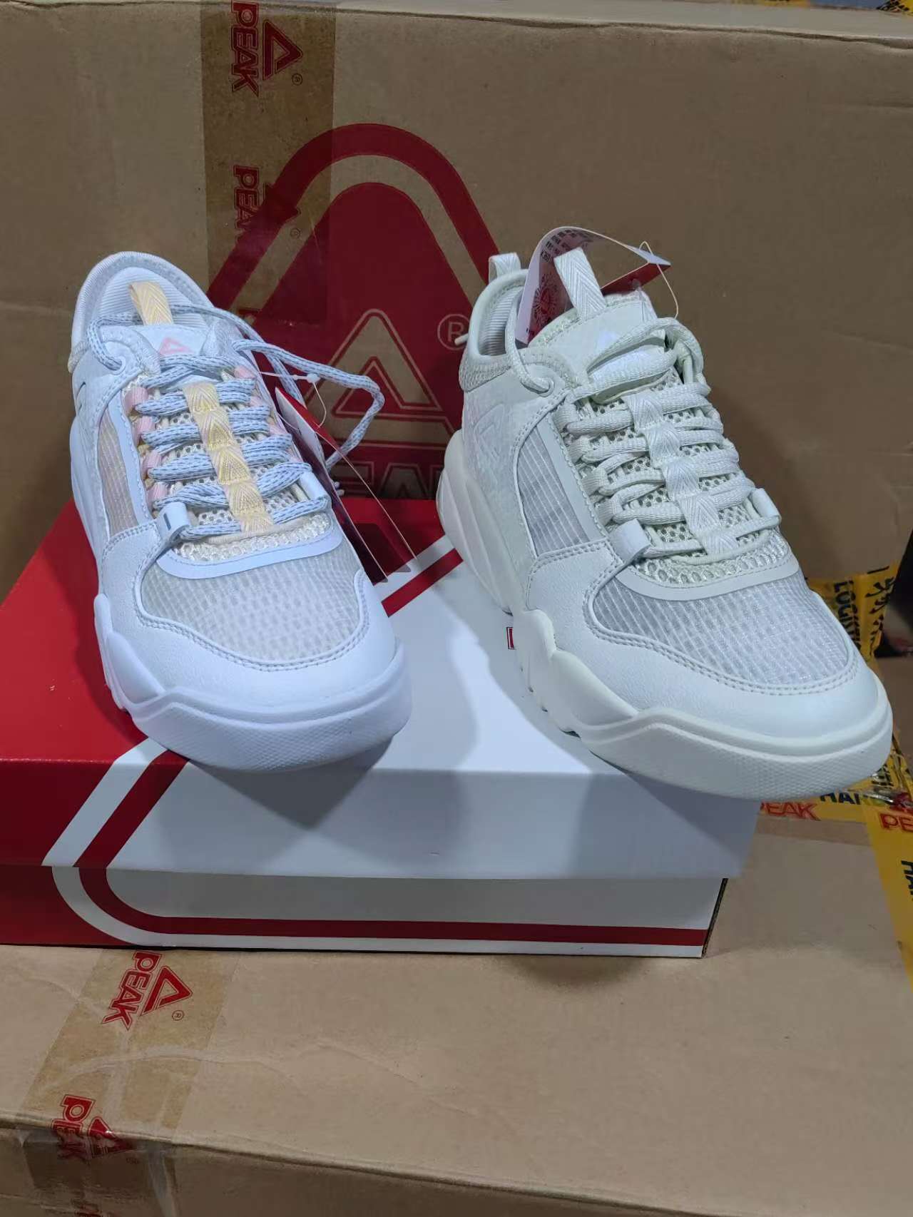 匹克女夏季透气运动文化鞋