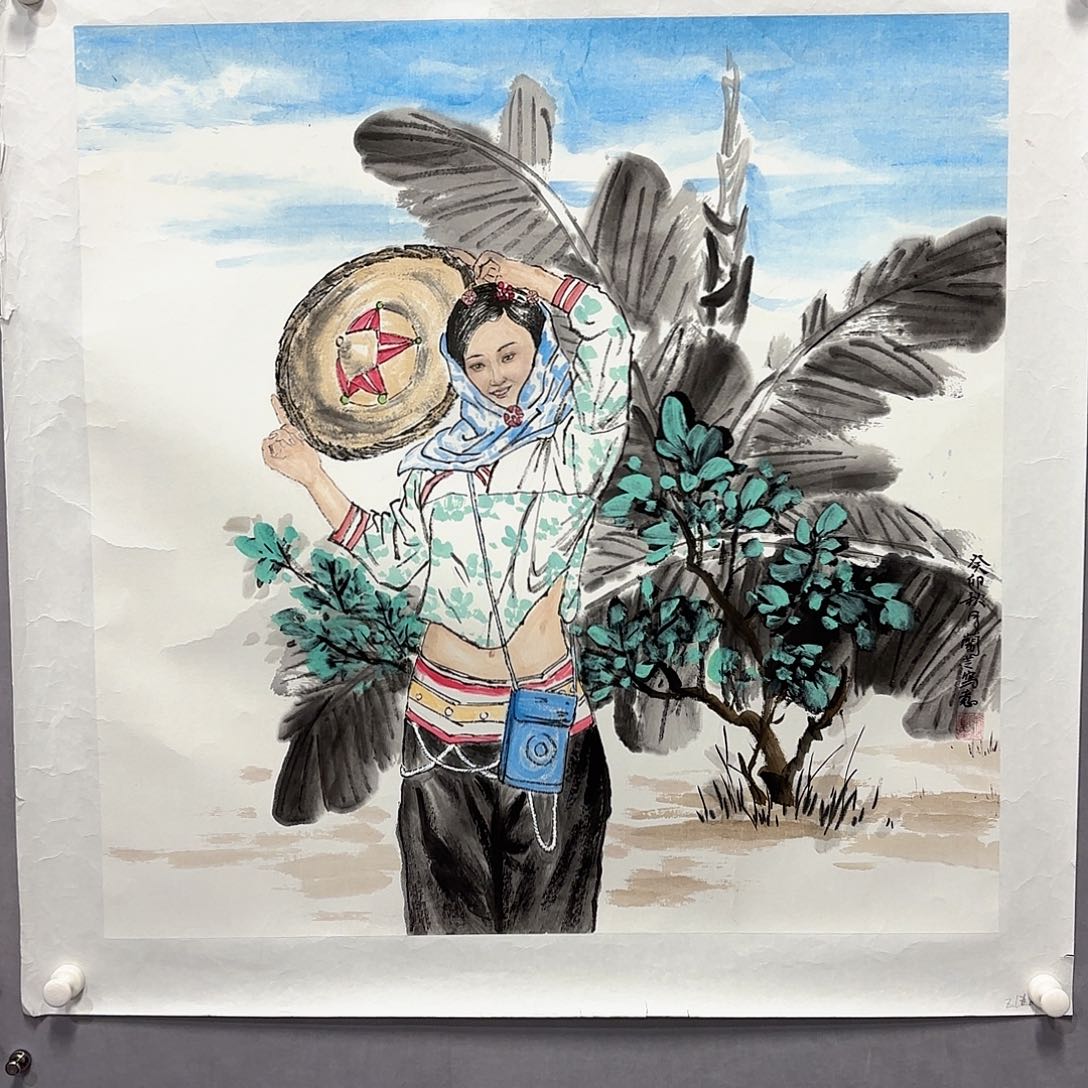 国画国画纯手绘作品请放心去藏