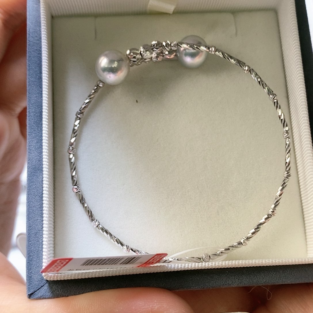 海水珍珠颈饰银S925镶嵌