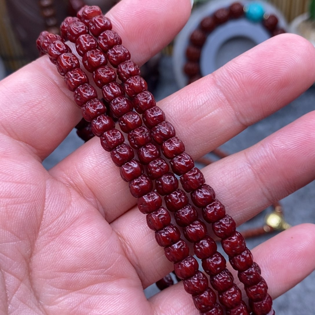 金刚菩提吊坠任*生5.6mm佛手